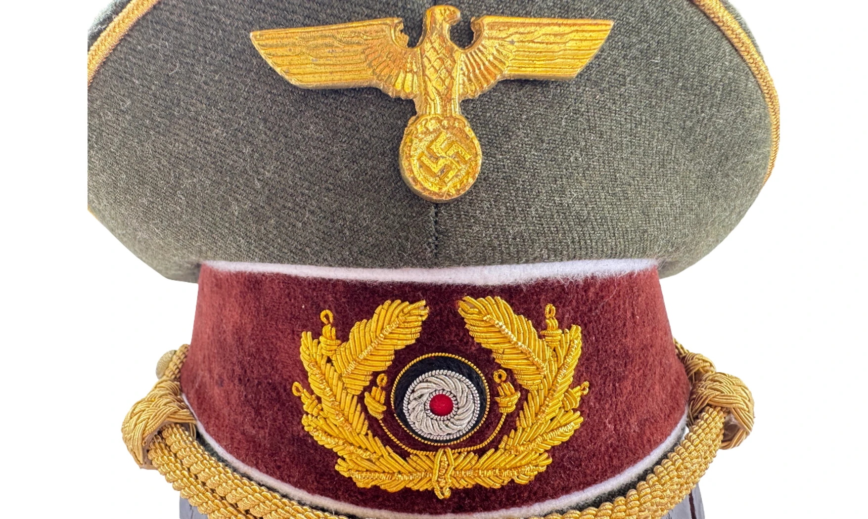 Schirmmütze A.H. Trikot Feldgrau