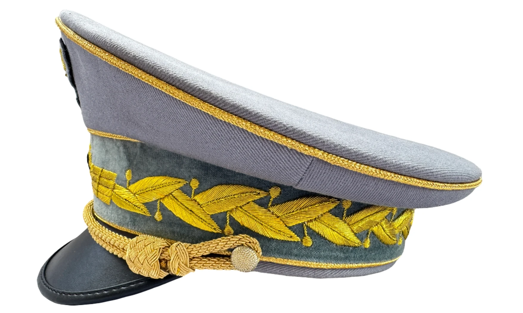 Schirmmütze H. Goering Tricotine Bleue