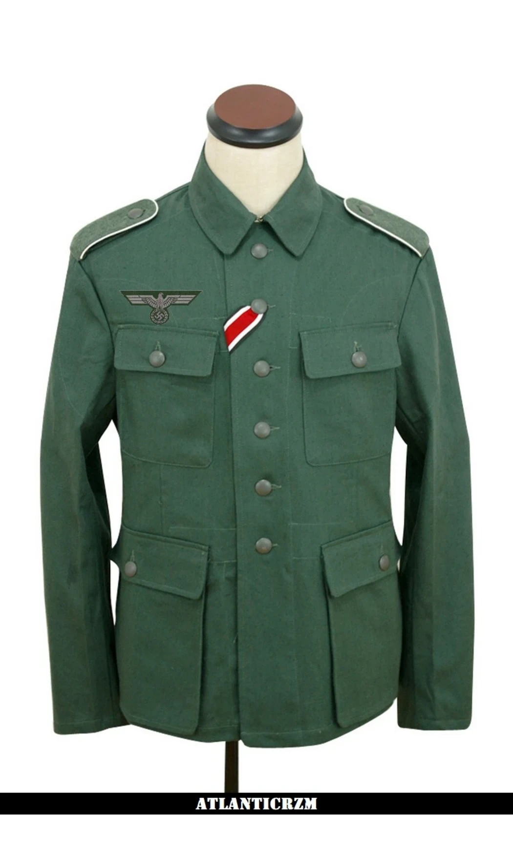 Vareuse M43 WH Troupe/Sous-off, HBT