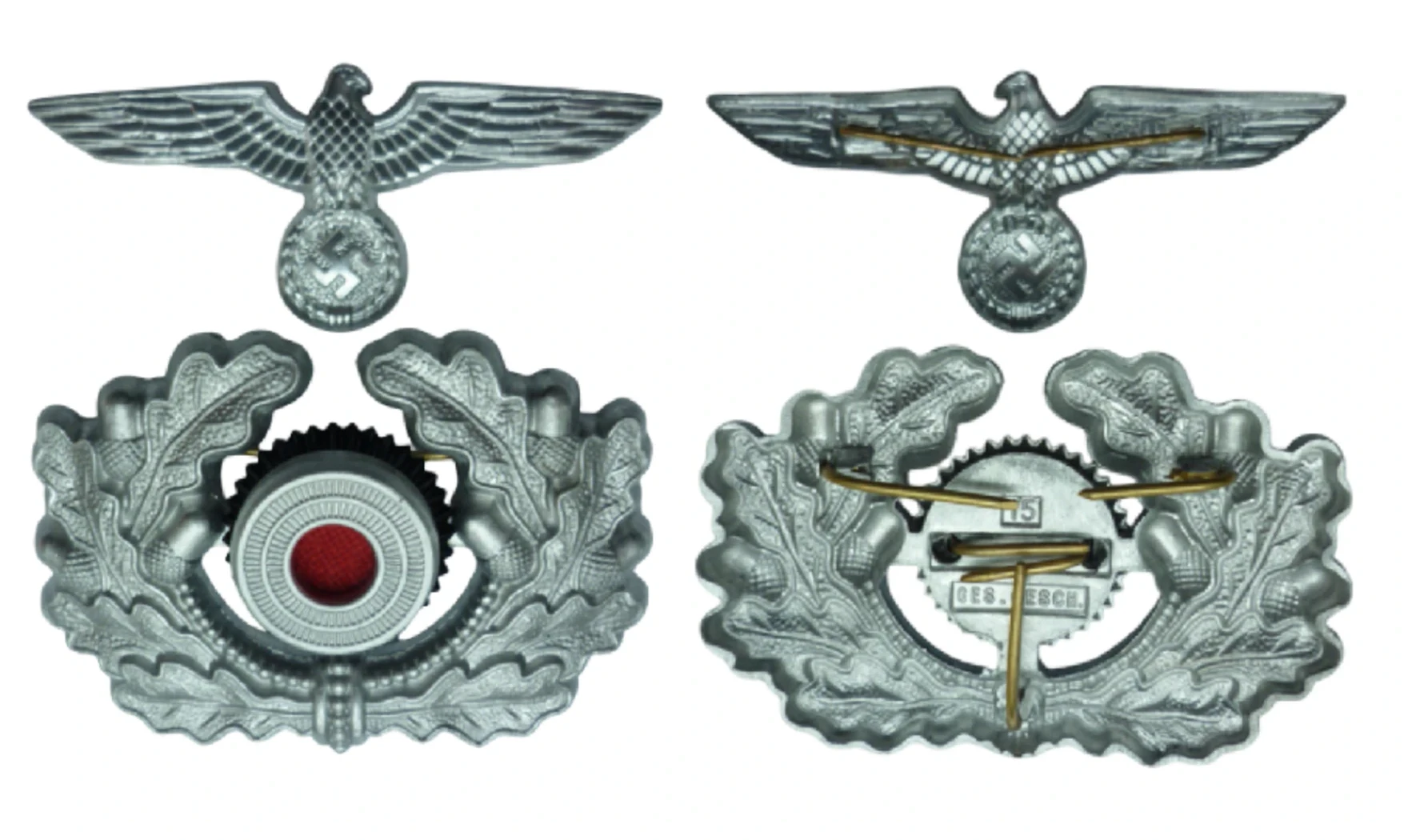 Gorra Suboficial WH Lana feldgrau