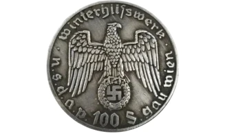 Moneda 100 Schilling WHW Gau Wien