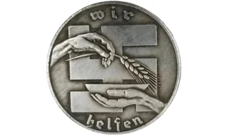 Moneda 100 Schilling WHW Gau Wien