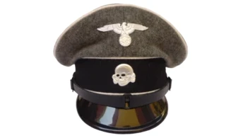 WSS NCO Visor Cap Wool feldgrau