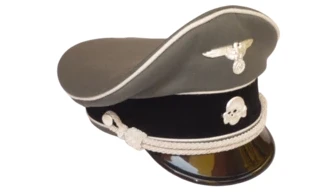 Schirmmütze Officier WSS Trikot feldgrau