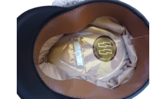 Schirmmütze Officier WSS Trikot feldgrau