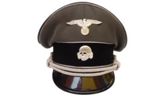 WSS General Visor Cap Tricotine feldgrau